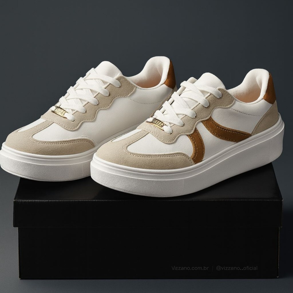 Tênis Sapato Casual Vizzano Feminino em Oferta na Shopee
