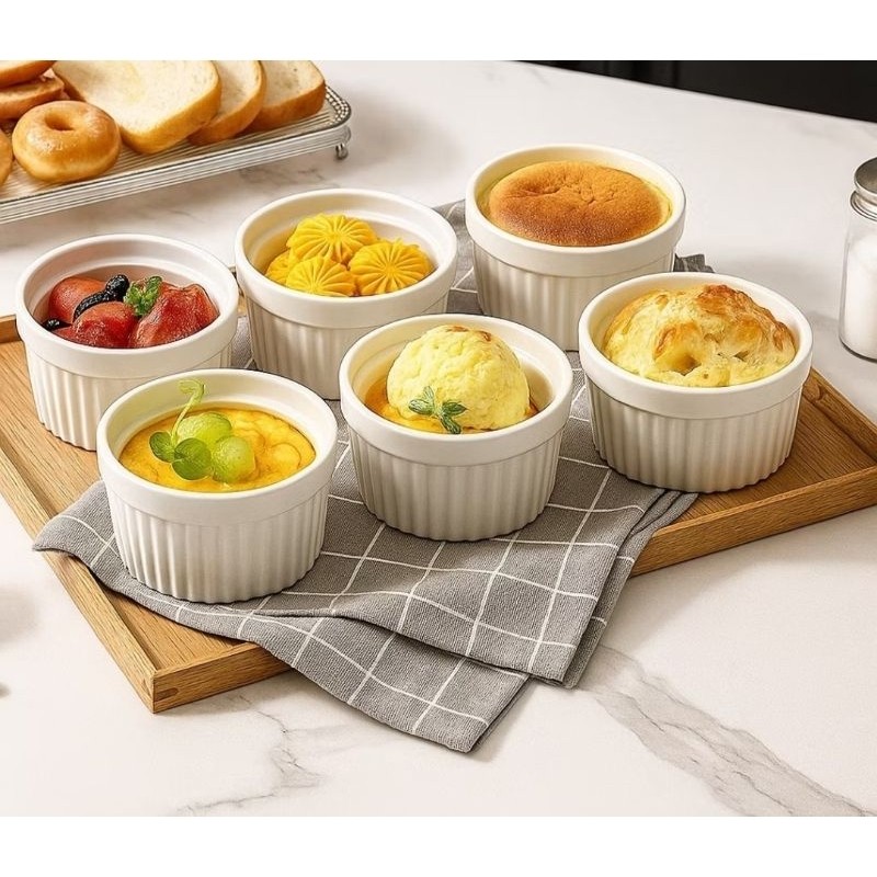 Kit Ramekin Plástico 100 ml canelado servir Molho Petisco Buffet Festa Aniversário