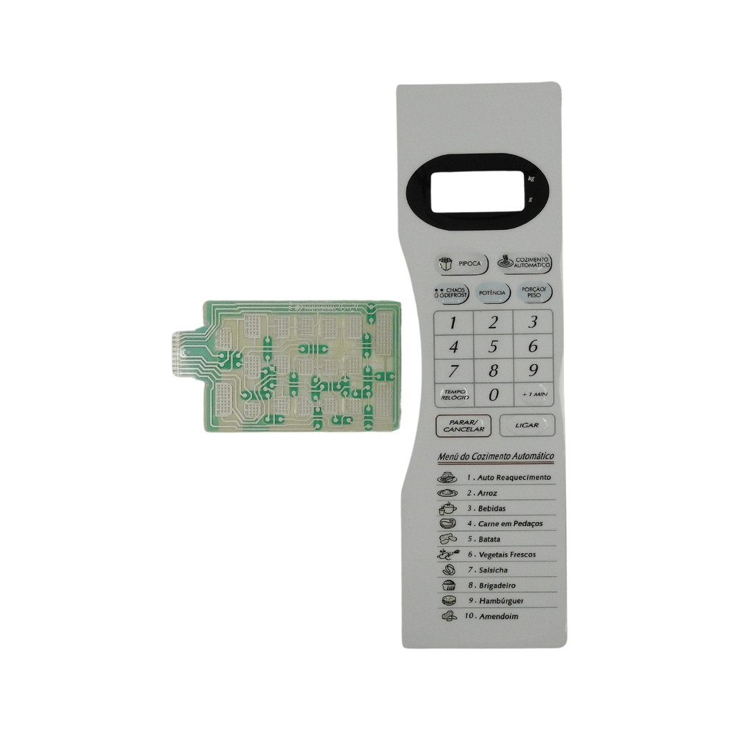 Membrana Painel Compativel Com Microondas Panasonic Nns42 - 0013395