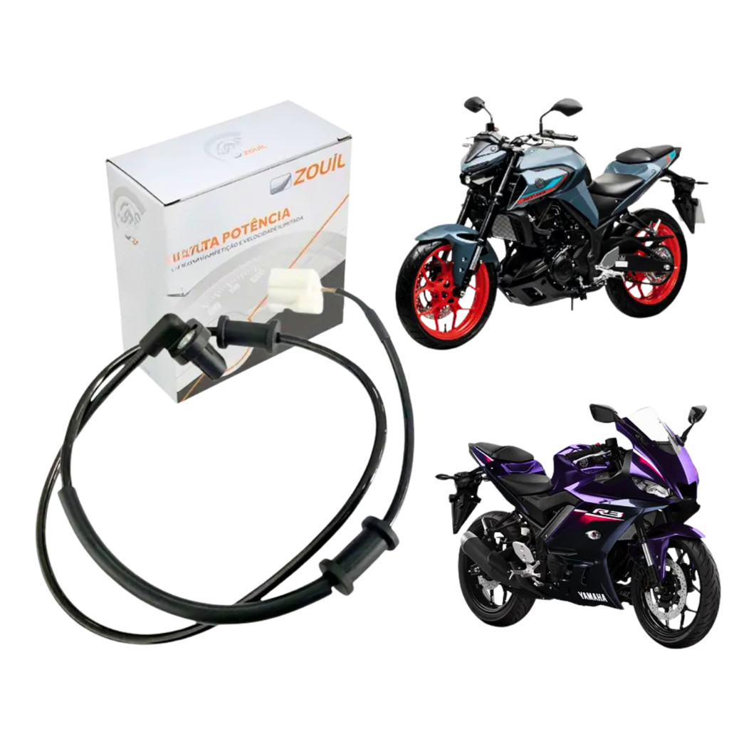 Sensor do Abs Roda Dianteira Yamaha Mt 03 321cc / Yzf R3  2017 a 2025