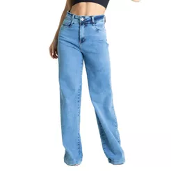 Calça Jeans Sawary Wide Leg - 281033