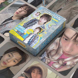 50 Pçs/Caixa CORTIS JUHOON Cartão Holográfico Photocard Laser LOMO KPOP Álbum em Oferta na Shopee