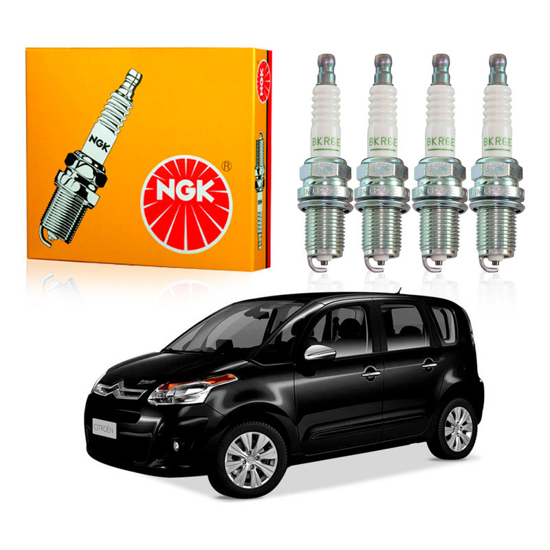 Jogo Velas Ngk C3 Picasso 1.5 8v 2012 A 2014 em Oferta na Shopee
