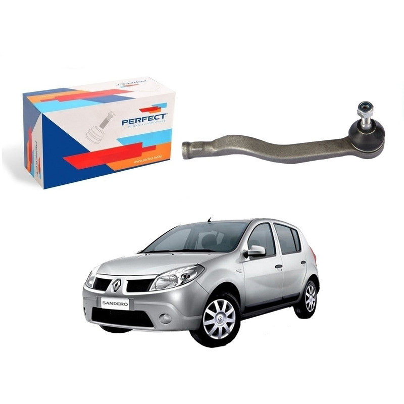 Terminal Direção Esquerdo Sandero 1.0 1.6 2007 A 2013 em Oferta na Shopee