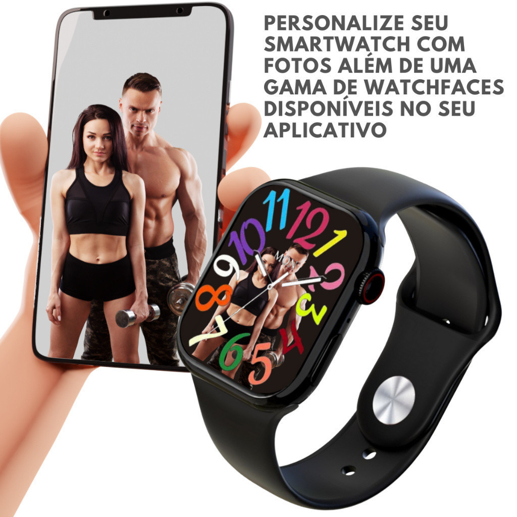 Smartwatch Relógio Inteligente com Tela Infinita — foto 2