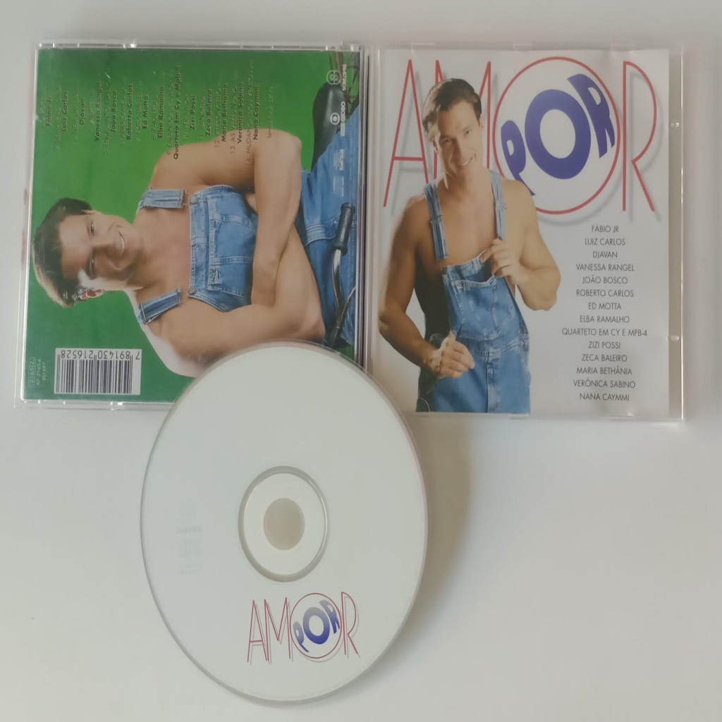 CD VÁRIOS ARTISTAS AMOR POR AMOR - TRILHA NOVELA