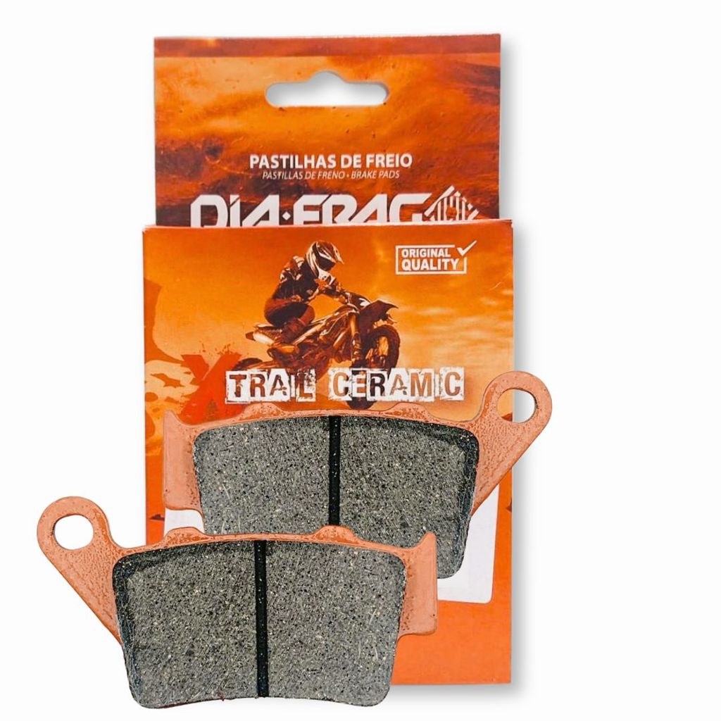 Pastilha de Freio Traseira F800 / F700 / F650 / Xt 660r / Himalayan 411 Diafrag (Cerâmica) em Oferta na Shopee