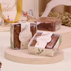 100 CAIXA PARA BROWNIE NATAL CANDURA 5203 ( JANGO NATAL 2025 )