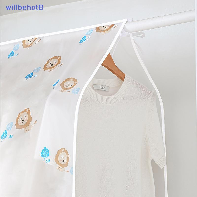 Detalhes do [WillbehotB] Capa Protetora Contra Poeira Para Roupas , Vestido Transparente , Capas , Organizador Suspenso , Jaqueta À