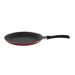 Tapioqueira e Panquequeira Garlic 22cm 0,45L Antiaderente Pro-flon Vermelha Brinox - 7001/369