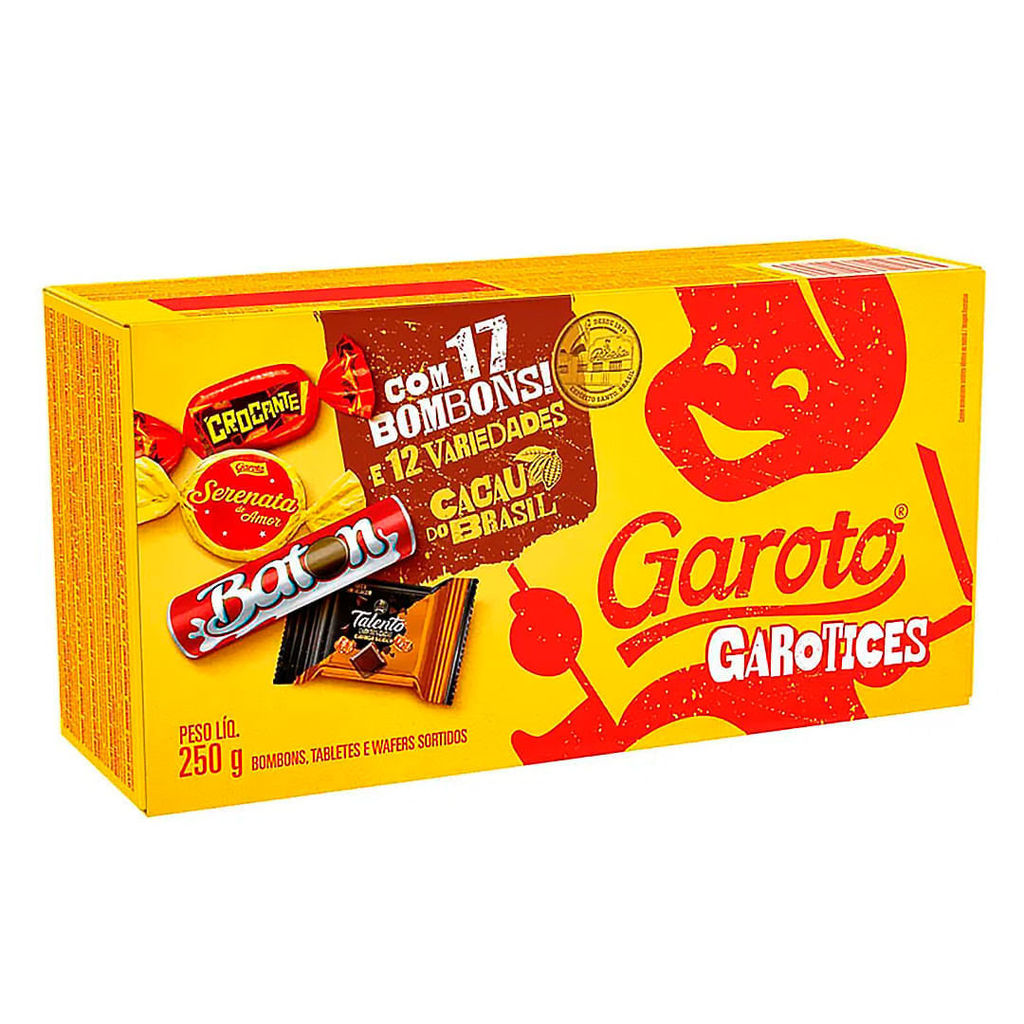 Caixa de Bombom Sortido 220g - Garoto