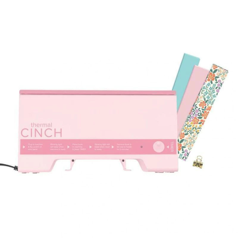 Encadernadora Térmica Thermal Cinch Pink - We R