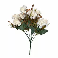 Buquê De Crisântemo Artificial Para Decoração Casa
