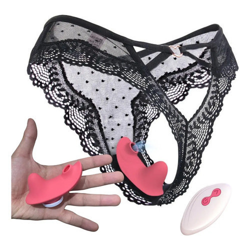 Vibrador Calcinha Feminino Sugador Controle Remoto