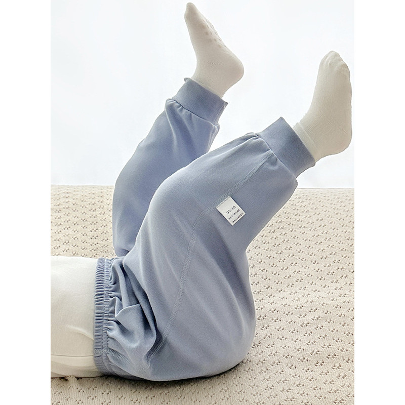 Bebê grande bunda calças meninos meninas crianças primavera outono puro algodão dos desenhos animados calças remover out
