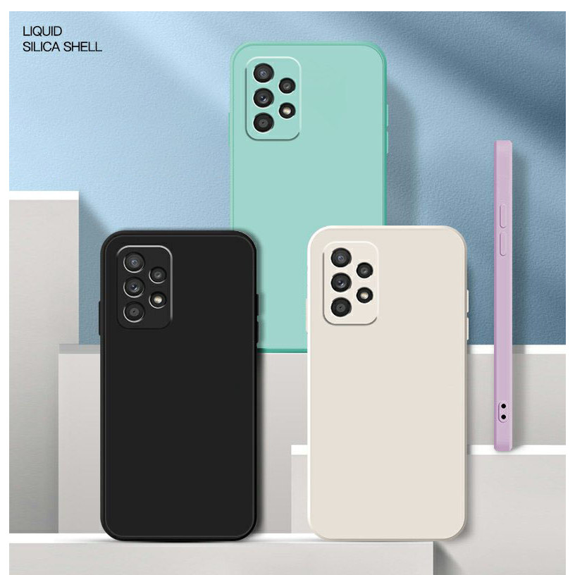 Capa Luxuosa De Silicone Líquido Para Samsung Galaxy , A32 , A42 , A52 , A52s , A72 , A12 , A13 , A22 , A23 , A33 , A53 