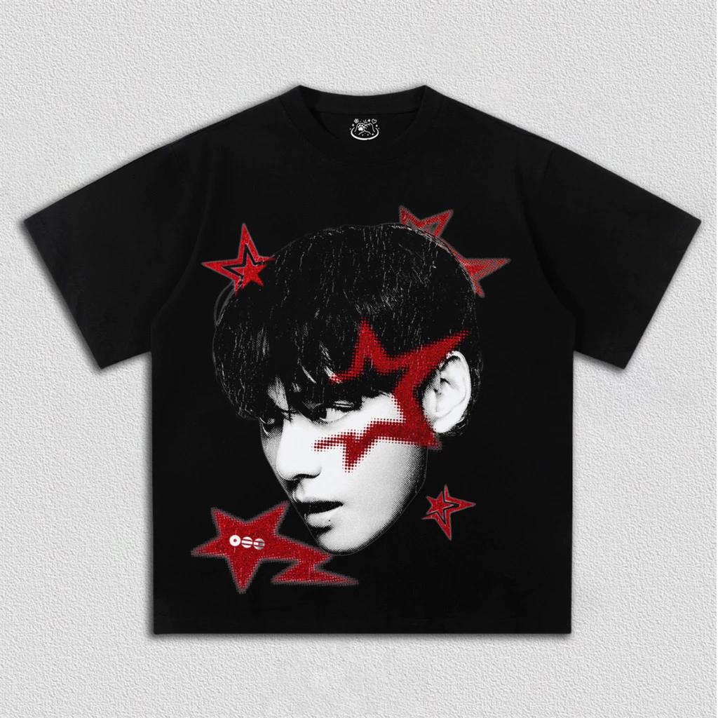 Camiseta Masculina Feminina V Kim Tae-hyung  BTS Stars Grunge T-shirt Unissex Streetwear Envio Imediato