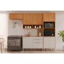 Cozinha Completa MGM 4 Peças Divina C4P263 Cinamomo/Off