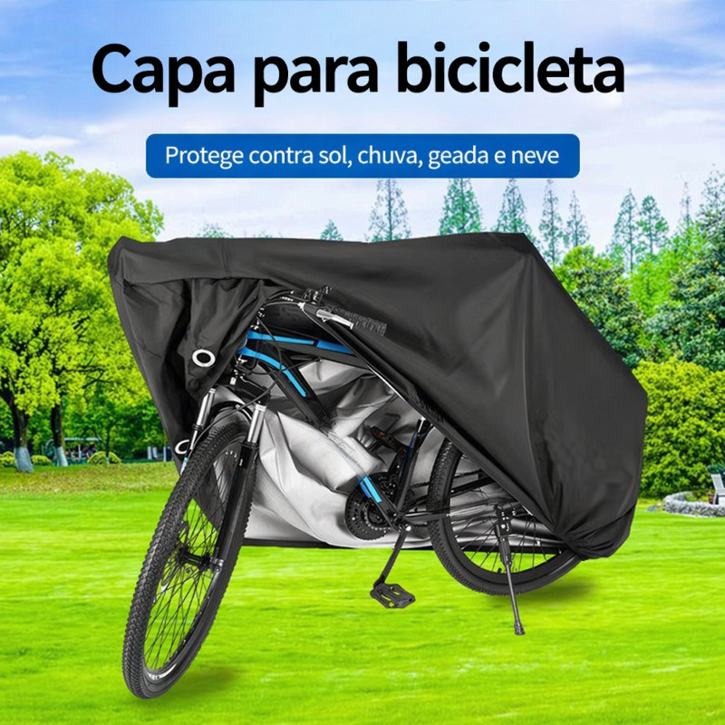 [À Prova de Poeira] Capa para Bicicleta com Furos de Alumínio/Refletivo/Proteção