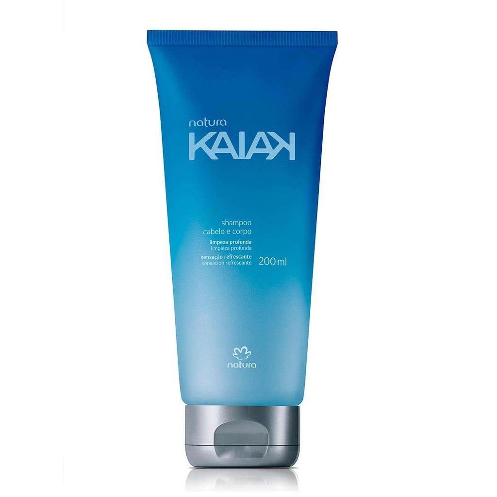 Shampoo Cabelo e Corpo Kaiak Masculino Â 200 ml