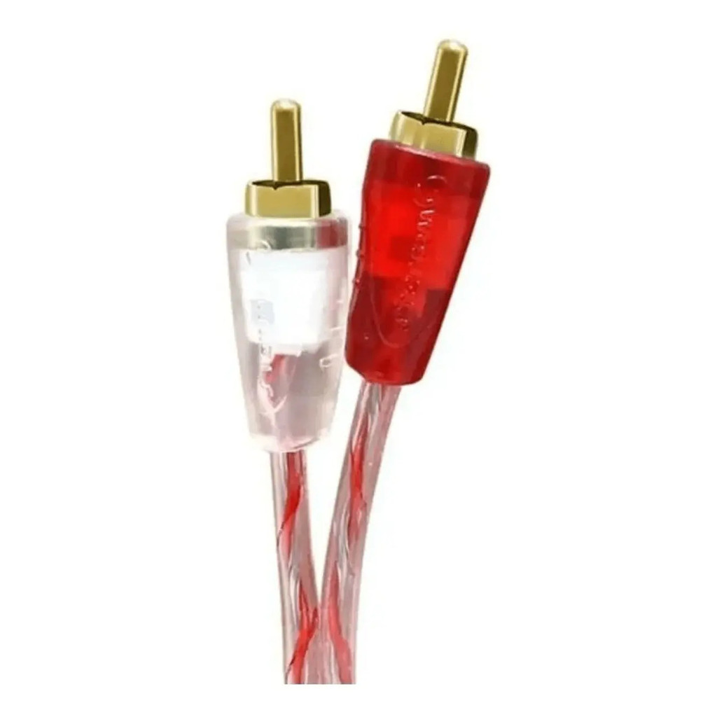 Kit Rca Stetsom 1 Cabo 5 Metros + 3 Cabo 1 Metro Injetado Som Bronze — imagem 2 de 2