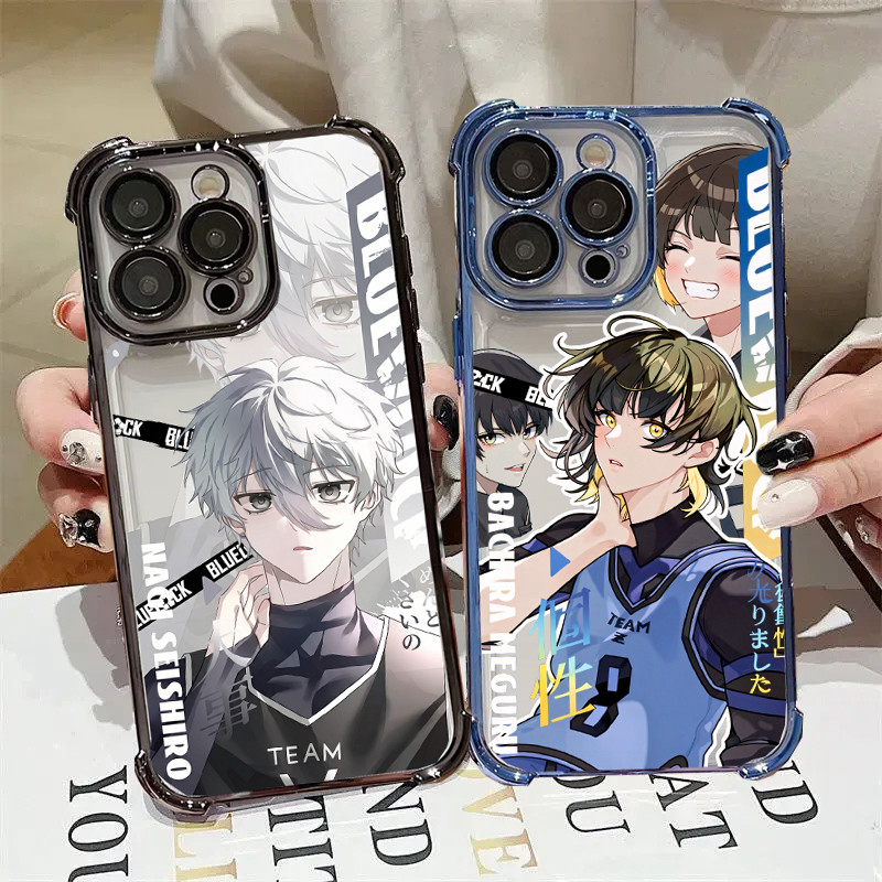 Capa de Telefone Anime BLUE LOCK para Samsung Galaxy A57 A55 A54 A16 A07 A06 A15 A14 A53 A12 A13 A73 A36 A23 A32 A26 A73