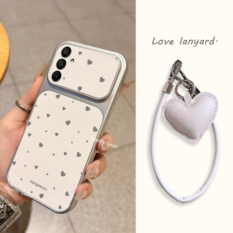 Capinha Samsung Galaxy A55 A15 A35 A05s A25 A14 A54 A34 A24 A04s A53 A73 A23 A13 A33 Corda do Amor Caixa