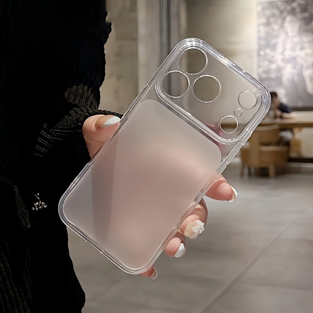 Capa De Telefone Transparente Fosca De TPU Macio Da Moda Para Samsung Galaxy S26 S25 S24 S23 S22 S21 Plus Ultra S25 Edge