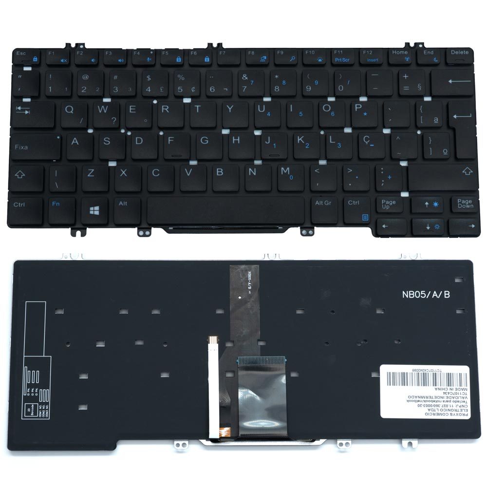 Teclado para Notebook Dell Latitude 5290