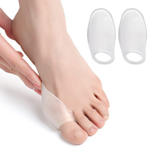 Grande pé osso hálux deformação toe cuidados capa valgus Anti-desgaste capa protetora valgus toe Splitter corre