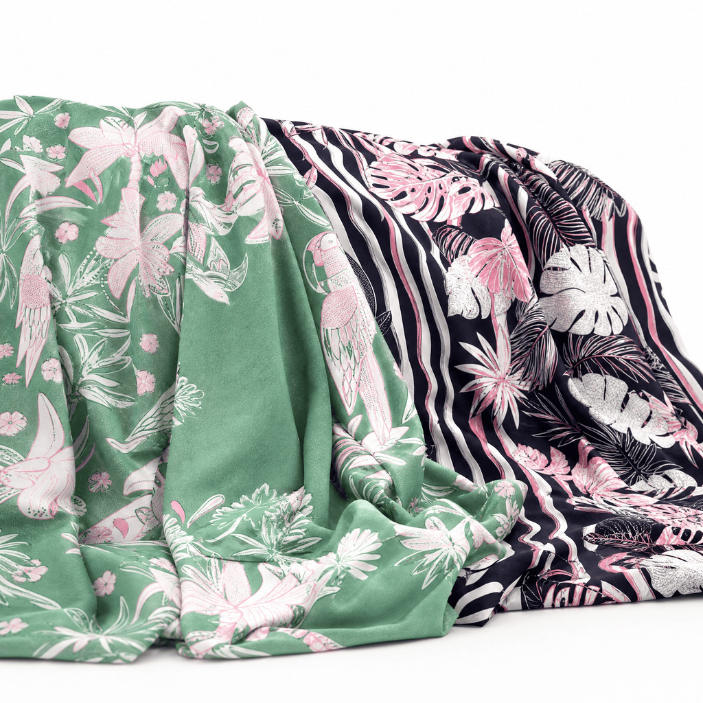 Tecido 100% Viscose Estampada - Alta Qualidade E Caimento Perfeito