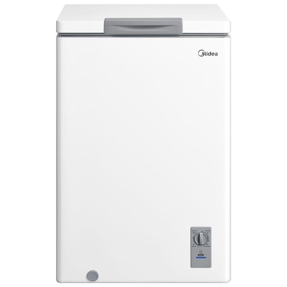 Freezer Horizontal Midea MDRC151FZD013 100L Inverter Branco Bivolt