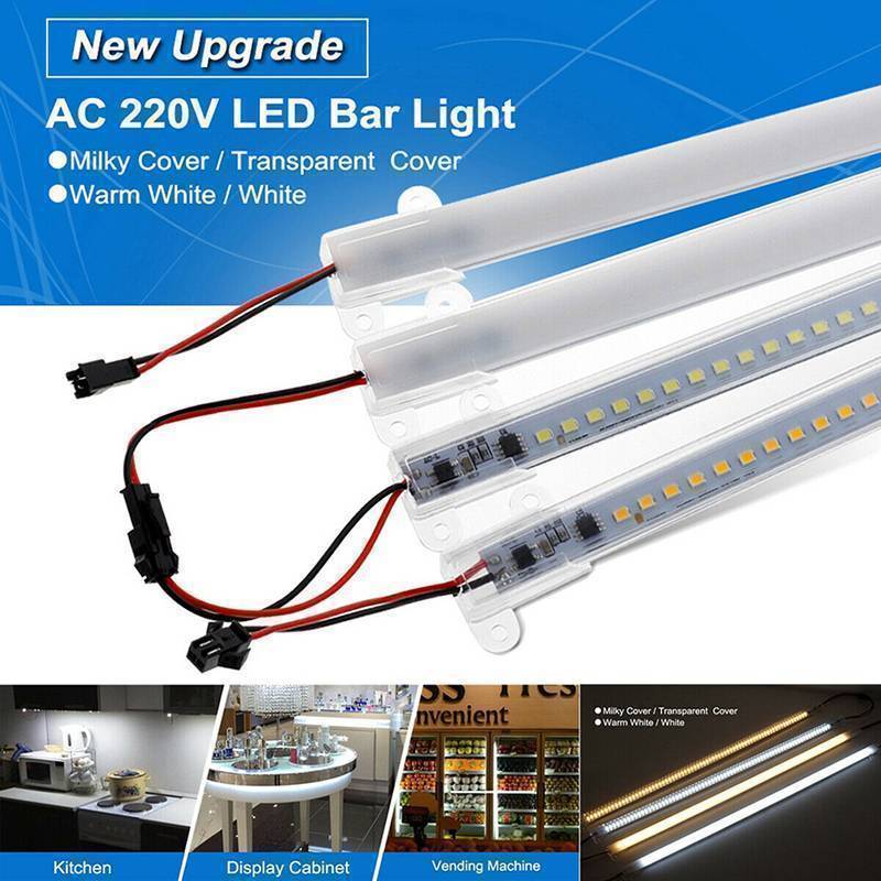 Luz De Barra LED PROTE AC220V De Alto Brilho 2835 , Faixa Rígida De 30 Cm/40 Com 72 LEDs BR