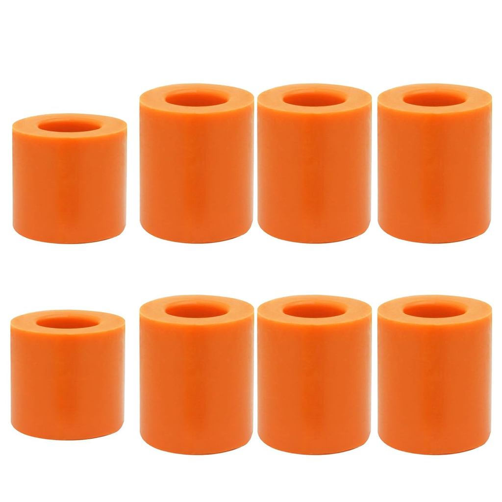 Litoexpe 12 Peças Suportes de Silicone Sólidos para Impressora 3D, Peças de Nivelamento para Mesa Aquecida de Impressora