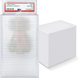 Protetores de Envio para Cartas Colecionáveis Classificadas, Sacos de Espuma para Proteção de Envio de Cartas Classifica