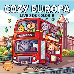 Cozy Europa – Livro de colorir