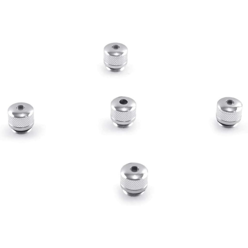 FreeMascot 5 Peças de Capas com Padrões de Céu para Ponteiro Laser (Prata)