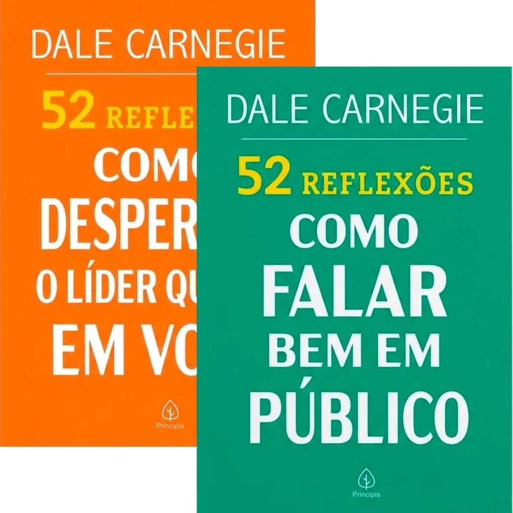 Kit 02 Livros | 52 Reflexões Como despertar o líder que há em você + 52 Reflexões Como falar bem em público