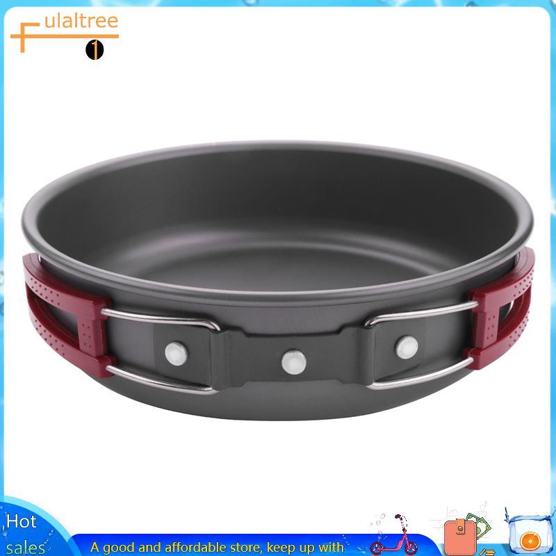 Frigideira De Acampamento Ao Ar Livre Portátil Antiaderente Cozinhar Piquenique Caminhadas Panelas Utensílio De Cozinha