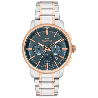 Relógio Technos Masculino Grandtech Bicolor - JS25BDP/1A