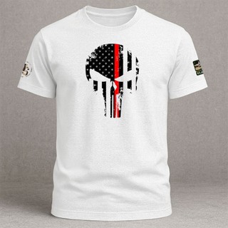 Camiseta Masculina Premium Camisa Casual Manga Curta Blusa Caveira Masculina 100% algodao