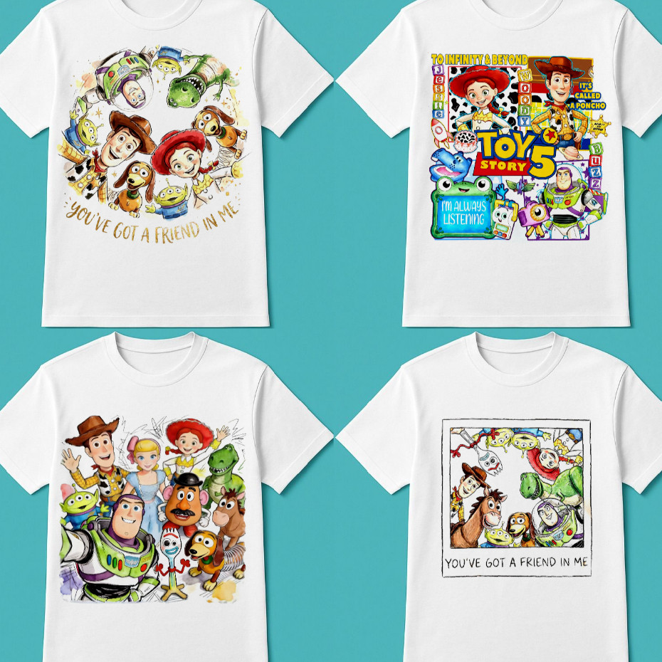 CAMISETA ADULTO E INFANTIL DESENHO TOY, FILME CINEMA PERSONAGENS, BLUSINHA CRIANÇA MENINO E MENINA