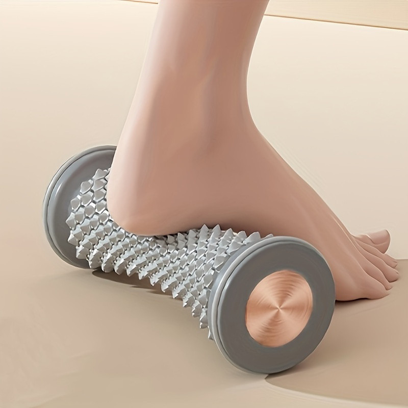 1 peça massageador de pés de fáscia Plantar-treinador de rolamento doméstico, não elétrico, Material plástico pode melho