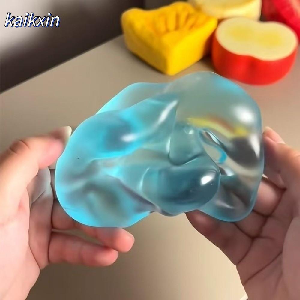 Brinquedos De Aperto De Maltose KAIKXIN , Brinquedo De Recuperação Lenta Simulado Macio Transparente Inquietação De Plas