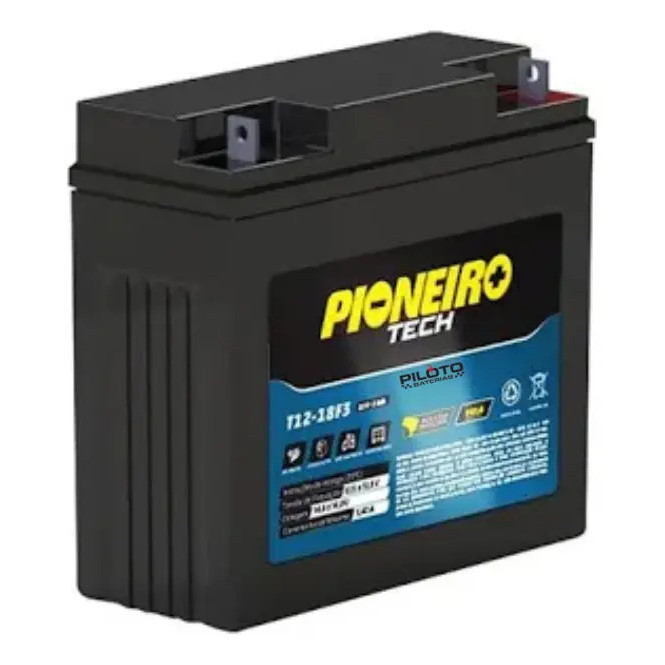 Pioneiro Tech Nobreak/ Alarme/ Jetsky 12v 18ah — imagem 2 de 2