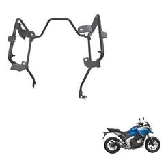 Suporte Bau Lateral Monokey Chapam Honda Nc 750x 2022 A 2025 Preto