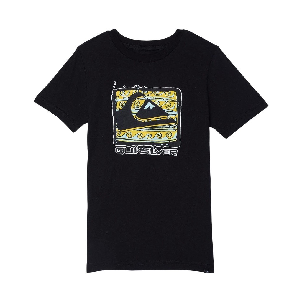 Quiksilver Camiseta Masculina Estampada Fashion Com Gola Redonda E Manga Curta 100 % Algodão
