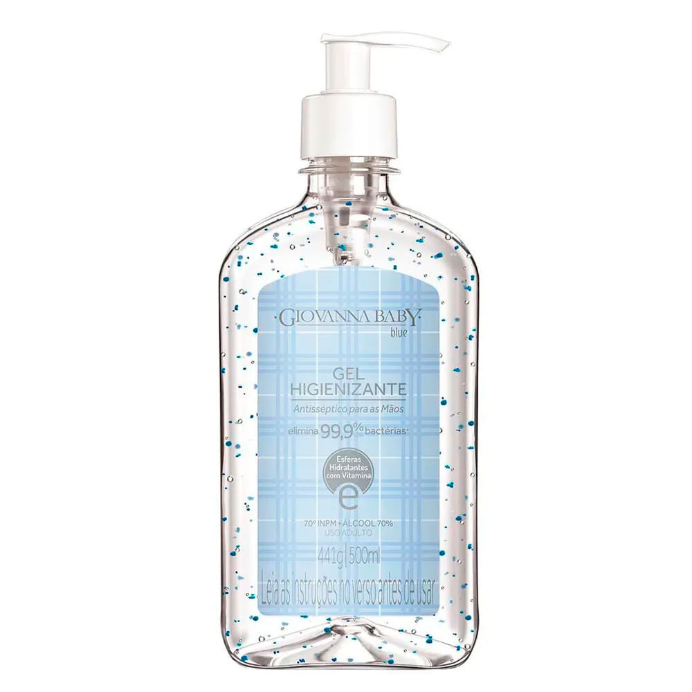 Gel Higienizante Giovanna Baby Blue 500ml