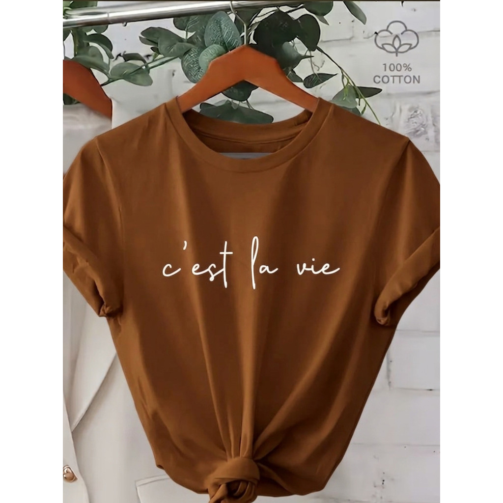 Tshirt camiseta feminina 100% algodão estampa delicada moda feminina tendencia lançamento envio rápido