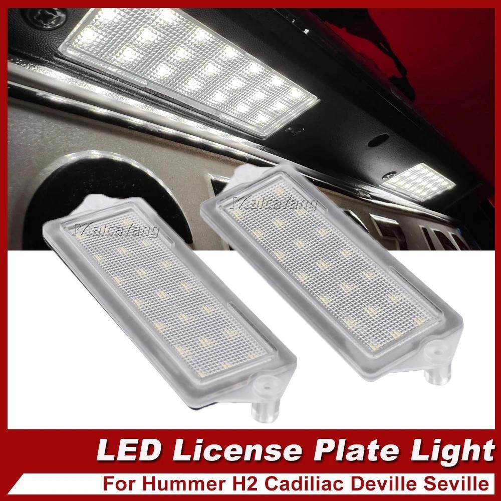 12V À Prova Dwaterproof Água LED Lâmpada Da Placa De Identificação Para Hummer H2 2003-2007 Cadiliac Deville Seville Bra